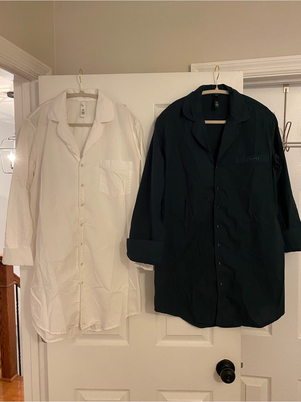 SKIMS Bundle Oversized Cotton Poplin Sleep Shirts!